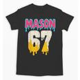 Baseball 6 7 Ice Cream Drip Number 67 Six Seven Meme Unisex T-Shirt Baseball 6 7 Ice Cream Drip Number 67 Six Seven Meme Unisex T-Shirt