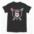 Baseball 6 Year Old Ice Cream Drip 6th Birthday Boys Player Unisex T-Shirt Baseball 6 Year Old Ice Cream Drip 6th Birthday Boys Player Unisex T-Shirt