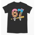 Baseball 67 Ice Cream Drip Skeleton Six Seven Boys Meme Unisex T-Shirt Baseball 67 Ice Cream Drip Skeleton Six Seven Boys Meme Unisex T-Shirt