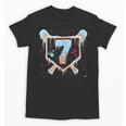 Baseball 7 Year Old Ice Cream Drip 7th Birthday Boy Number 7 Unisex T-Shirt Baseball 7 Year Old Ice Cream Drip 7th Birthday Boy Number 7 Unisex T-Shirt