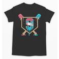 Baseball 9 Year Old Ice Cream Drip 9th Birthday Boys Player Unisex T-Shirt