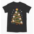 Baseball Bat Christmas Tree Lights Holiday Xmas Unisex T-Shirt Baseball Bat Christmas Tree Lights Holiday Xmas Unisex T-Shirt