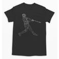 Baseball Batter Line Abstract Geometry Team Player Family Unisex T-Shirt Baseball Batter Line Abstract Geometry Team Player Family Unisex T-Shirt
