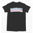 Baseball Bubble Letter Unisex T-Shirt Baseball Bubble Letter Unisex T-Shirt
