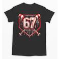 Baseball Candy Cane Drip 6 7 Six Seven Meme Christmas Boys Unisex T-Shirt Baseball Candy Cane Drip 6 7 Six Seven Meme Christmas Boys Unisex T-Shirt