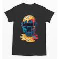 Baseball Catcher Mask Ice Cream Dripping Baseball Fan Boys Unisex T-Shirt