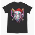 Baseball Christmas Santa Hat Baseball Christmas Drip Unisex T-Shirt