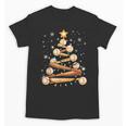 Baseball Christmas Tree Light Xmas Baseball Unisex T-Shirt