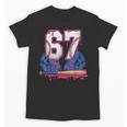 Baseball Drip 67 Meme Six Seven 6-7 Gen Alpha Slang Unisex T-Shirt Baseball Drip 67 Meme Six Seven 6-7 Gen Alpha Slang Unisex T-Shirt