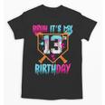 Baseball Drip Bruh It's My 13th Birthday Boy Ice Cream Drip Unisex T-Shirt Baseball Drip Bruh It's My 13th Birthday Boy Ice Cream Drip Unisex T-Shirt