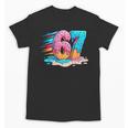 Baseball Drip Ice Cream 67 Graffiti Splash Melt Unisex T-Shirt