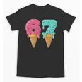 Baseball Drip Ice Cream 67 Baseball Unisex T-Shirt