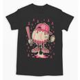 Baseball Drip Ice Cream Breast Cancer Awareness Boys & Girls Unisex T-Shirt