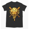 Baseball Drip Ice Cream Camo Cool Unisex T-Shirt