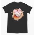 Baseball Drip Ice Cream Coquette Pink Bow Baseball Player Unisex T-Shirt Baseball Drip Ice Cream Coquette Pink Bow Baseball Player Unisex T-Shirt