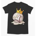Baseball Drip Ice Cream Crown Melt Graphic Unisex T-Shirt Baseball Drip Ice Cream Crown Melt Graphic Unisex T-Shirt