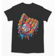 Baseball Drip Ice Cream Sprinkles Baseball Glove For Boys Unisex T-Shirt