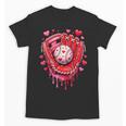 Baseball Drip Ice Cream Sprinkles Valentines Day Baseball Unisex T-Shirt Baseball Drip Ice Cream Sprinkles Valentines Day Baseball Unisex T-Shirt