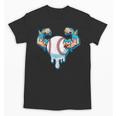 Baseball Drip Ice Cream Strong Character Unisex T-Shirt Baseball Drip Ice Cream Strong Character Unisex T-Shirt