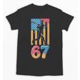 Baseball Drip USA Flag 67 Player 67th Birthday Ice Cream 67 Unisex T-Shirt Baseball Drip USA Flag 67 Player 67th Birthday Ice Cream 67 Unisex T-Shirt