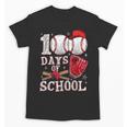 Baseball Happy 100 Days Of School Boy Girl Kid Teacher Unisex T-Shirt