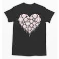 Baseball Heart Drip Valentine's Day Baseball Lover Boys Men Unisex T-Shirt Baseball Heart Drip Valentine's Day Baseball Lover Boys Men Unisex T-Shirt