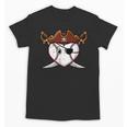 Baseball Heart Pirate Hat Crossed Swords Men Boys Kids Youth Unisex T-Shirt Baseball Heart Pirate Hat Crossed Swords Men Boys Kids Youth Unisex T-Shirt