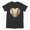 Baseball Heart Shape Valentines Day Love Boys Kids Men Unisex T-Shirt Baseball Heart Shape Valentines Day Love Boys Kids Men Unisex T-Shirt
