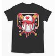 Baseball Heart Valentines Day Baseball Ice Cream Drip Boys Unisex T-Shirt Baseball Heart Valentines Day Baseball Ice Cream Drip Boys Unisex T-Shirt