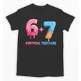 Baseball Ice Cream Drip 67 Official Teenager 13th Birthday Unisex T-Shirt