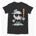 Baseball Ice Cream Drip Sports Boys Kids Youth Men Unisex T-Shirt