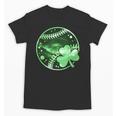 Baseball Irish Shamrock Lucky Clover St Patricks Day Boys Unisex T-Shirt