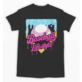 Baseball Life Lifestyle Home Plate Ice Cream Drip Men Boys Unisex T-Shirt