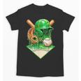 Baseball Life Style Ice Cream Drip Green Unisex T-Shirt Baseball Life Style Ice Cream Drip Green Unisex T-Shirt