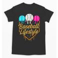 Baseball Lifestyle Baseball Drip Icecream Unisex T-Shirt Baseball Lifestyle Baseball Drip Icecream Unisex T-Shirt