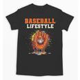 Baseball Lifestyle Ice Cream Drip Baseball Glove Crossed Bat Unisex T-Shirt Baseball Lifestyle Ice Cream Drip Baseball Glove Crossed Bat Unisex T-Shirt
