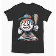 Baseball Mascot Attitude Graffiti Splash Bat Cap Unisex T-Shirt Baseball Mascot Attitude Graffiti Splash Bat Cap Unisex T-Shirt