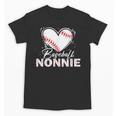 Baseball Nonnie Baseball Heart Unisex T-Shirt Baseball Nonnie Baseball Heart Unisex T-Shirt