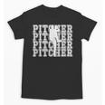 Baseball Pitcher Player Team Sport Lover Family Friends Fans Unisex T-Shirt Baseball Pitcher Player Team Sport Lover Family Friends Fans Unisex T-Shirt