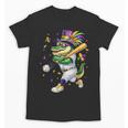 Baseball Player Mardi Gras Alligator Carnival Costume Beads Unisex T-Shirt Baseball Player Mardi Gras Alligator Carnival Costume Beads Unisex T-Shirt