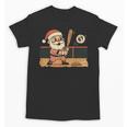 Baseball Santa 67 Christmas Xmas Boys Retro Unisex T-Shirt