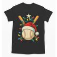 Baseball Santa Christmas Ball Baseball Lover Player Boys Unisex T-Shirt Baseball Santa Christmas Ball Baseball Lover Player Boys Unisex T-Shirt