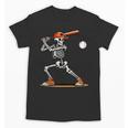 Baseball Skeleton Spooky Boys Halloween Baseball Player Unisex T-Shirt Baseball Skeleton Spooky Boys Halloween Baseball Player Unisex T-Shirt