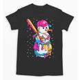 Baseball Snowman Drip Christmas Baseball Boys Men Kids Unisex T-Shirt Baseball Snowman Drip Christmas Baseball Boys Men Kids Unisex T-Shirt