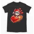 Baseball Valentine's Day Drip Ice Cream Team Unisex T-Shirt