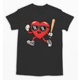 Baseball Valentines Day Heart Boys Sports Love Unisex T-Shirt Baseball Valentines Day Heart Boys Sports Love Unisex T-Shirt