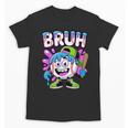 Bruh Baseball Drip Boys Youth Ice Cream Dripping Baseball Unisex T-Shirt