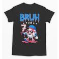 Bruh I'm 7 Baseball Ice Cream Drip It's My 7th Birthday Unisex T-Shirt Bruh I'm 7 Baseball Ice Cream Drip It's My 7th Birthday Unisex T-Shirt