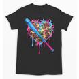 Camo Baseball Heart Drip Valentine Baseball Icecream Boys Unisex T-Shirt Camo Baseball Heart Drip Valentine Baseball Icecream Boys Unisex T-Shirt