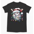 Christmas Baseball Boy Youth Kid Men Santa Hat Xmas Baseball Unisex T-Shirt Christmas Baseball Boy Youth Kid Men Santa Hat Xmas Baseball Unisex T-Shirt